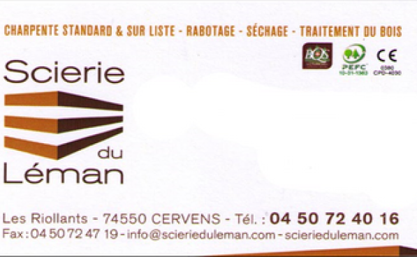 Scierie du Leman