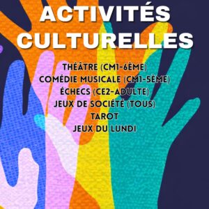Activités CULTURELLES